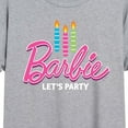 thumbnail image 3 of Barbie - Let's Party - Juniors Ideal Flowy Muscle T-Shirt, 3 of 5