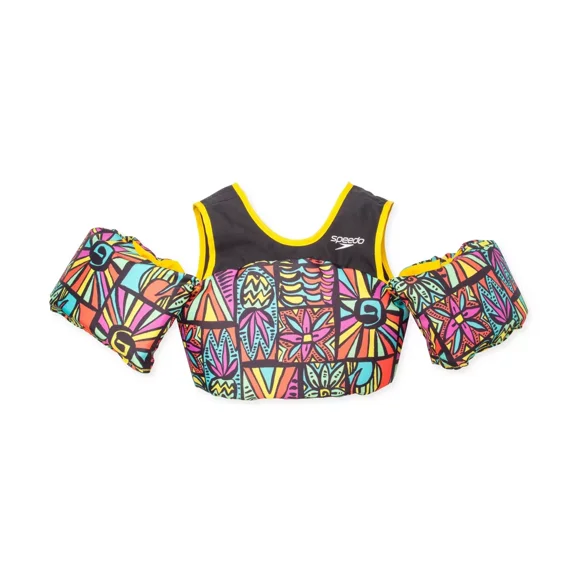 SPEEDO SPLASH JAMMER POLYETHYLENE POLYESTER LIFE JACKET VEST YOUTH SIZE - MULTI