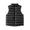 Black, variant on BULLPIANO Kids Winter Snow Puffer Down Vest Ultra Light Winter Sleeveless Girl's Jacket for 3-12Years