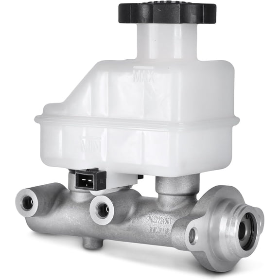 A-Premium Brake Master Cylinder with Reservoir and Cap Compatible with Hyundai Vehicles - Elantra 1996-1998, Tiburon 1997-1999, with 4-Wheel ABS - Replaces 132802, 5851029310