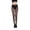 3066, variant on Halloween black stockings with inverted spider web design, punk gothic style pantyhose, dark and unique Y2K leggings