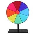 thumbnail image 1 of Miangastore Roue de Prix Rotative Effaçable à Sec pour Fêtes et Jeux Roue de Roulette de Table pour Activités en Classe Toupie de Jeu Portable Réutilisable, 1 of 9