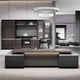 thumbnail image 2 of Modern Boss Luxury Office Desks Italian Design Combination Office Desks Executive Computer Escritorio Ordenador Furniture My Lux Decor Round, 2 of 10