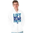 thumbnail image 5 of Faith Blessed Holy Spirit Jesus Zip Up Hoodie Men's Women's Brisco Brands S, 5 of 6
