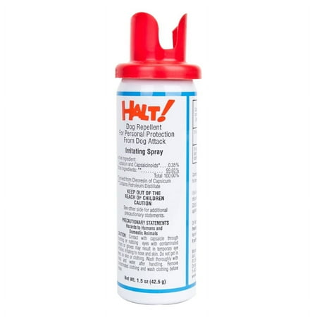 UPC: 0891131000010 | HALT 91427 Dog Repellent Spray 1.5 oz.
