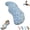 Leopard Blue, variant on Pea Pod Body Pillow for Adults, Pea Pod Body Pillow for Side Sleeper, 105 × 30 Cm Pea Pods Long Bodys Pillows for Sleeping, Soft and Supportive Pillow for Sleeping