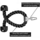 thumbnail image 4 of Fitness Rope for Triceps & Biceps, 28" Gym Cable Accessory Black, 4 of 5