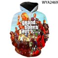 thumbnail image 3 of Sudadera con capucha para niños y mujeres, suéter con estampado 3D de Grand Theft Auto Game Gta 2020, novedad de 4/5, 3 of 5