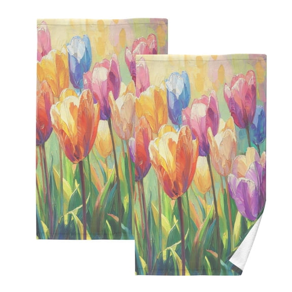 BZSMCE Face Towel Hand Towel Bath Towel Cotton Bath Towel Sets Hand Bath Towels Fashion Blossom & Berry Mosaic Pattern