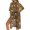 Skull Sunflower, variant on SEANATIVE Summer Beach Coverup for Women Swimsuit Kimono Flowy Lightweight Open Front Beach Cover Up Soft Swimsuit Coverups for Poolside Party, Mushroom Daisy Leaf Pattern