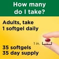 thumbnail image 6 of Nature Made Vitamin D3 K2 Softgels, Dietary Supplement, 35 Count, 6 of 12
