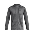 thumbnail image 3 of Men's Under Armour Full-Zip Fleece Hoodie Color: Castlerock Size: XL, 3 of 4