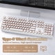 thumbnail image 3 of Teclado Mecánico para Juegos YUNZII QL108 Estilo Retro RGB, 3 of 9