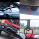 thumbnail image 2 of 2 anillos de manija de coche en forma de corazón (rojo), 2 of 5