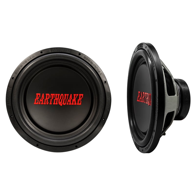 Earthquake Sound TremorX154 1500 Watt 4 Ohm Single SVC 15" Car