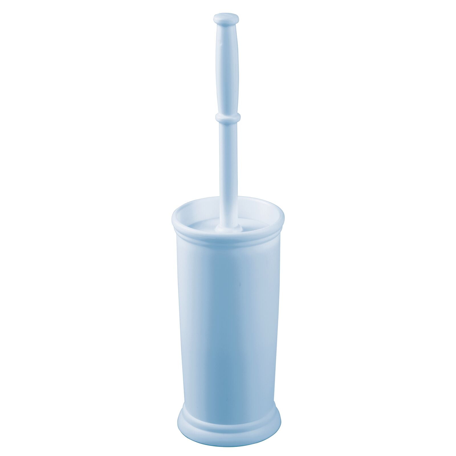 Details about   Freestanding Plastic Toilet Bowl Brush with Holder Deep Cleaning Light Blue New 