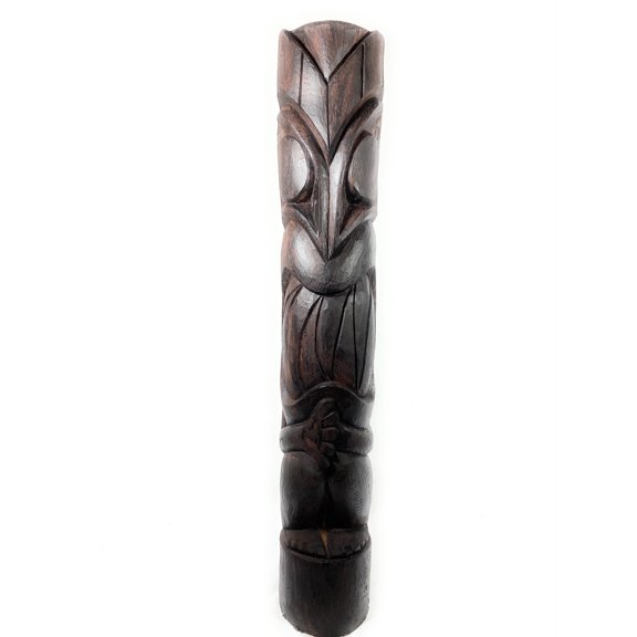 Hang Loose Tiki Statue 60" - Stained Finish Outdoor Pool Decor | #lbj3045150s