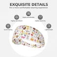 thumbnail image 3 of Happy Easter1 Headbands for Women Men, Workout Elastic Sweat Band for Yoga Running Cycling Gym Exercise Non Slip Head Bands for Women's Hair, 3 of 5