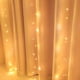 thumbnail image 5 of Luces de cortina de cobre LED, control remoto USB, luces de Navidad, 3mx1m, 5 of 7