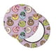 thumbnail image 2 of Balery Cute Donuts Fundas de asiento para taburete de bar redondo de tela de terciopelo ajustables que protegen de arañazos y manchas para sillas de 14 a 17 pulgadas.-13 inch, 2 of 7