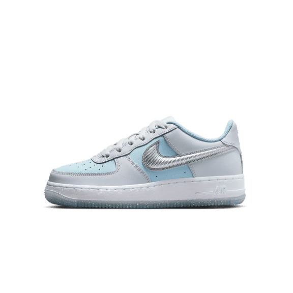 NIKE GRADE SCHOOL Air Force 1 GS "White/Safety Orange-White" HQ3249 043 HQ3249 043 from Stadium Goods