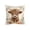 03_Highland Cow -18 C, variant on Throw Pillow Cover 18x18 Inch Cute Patterns Print Soft Breathable Hidden Zipper Decorative for Sofa Living Room by MPOISVA