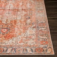 thumbnail image 5 of Mark&Day Washable Rugs, 2x8 St Jacob Traditional Burnt Orange Runner Area Rug, Orange Beige Carpet for Hallway, Kitchen, Bedroom or Living Room (2'6" x 8' Runner, Machine Washable), 5 of 7