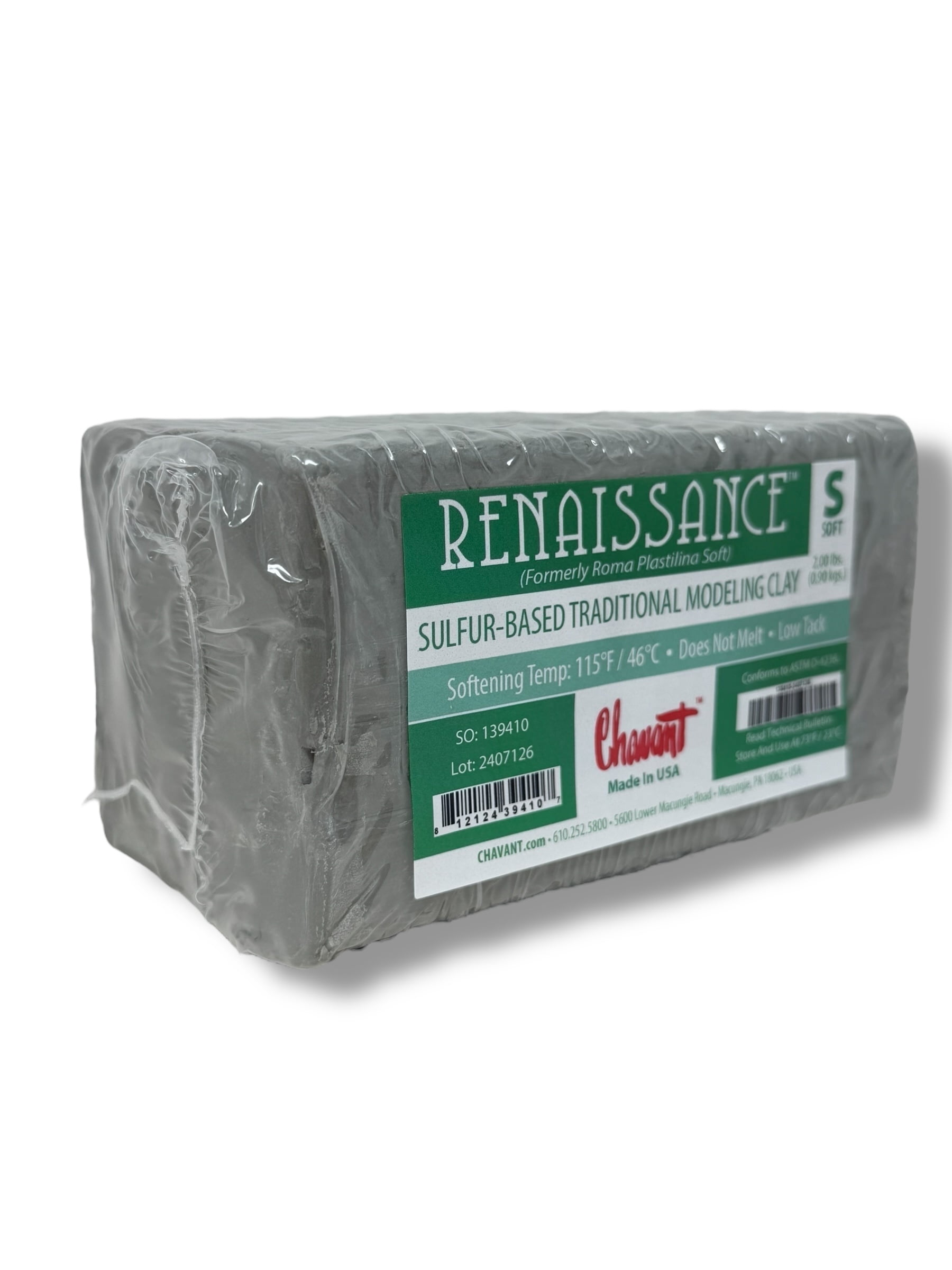 Chavant - Roma Plastilina - Soft ( 2lb Bricks )