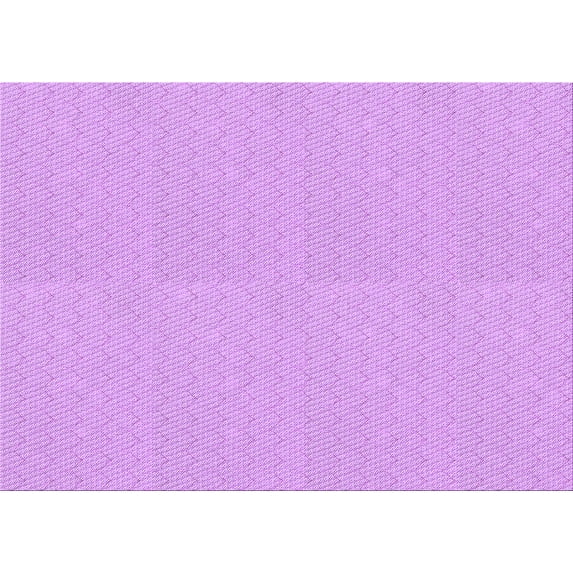 Ahgly Company Machine Washable Indoor Rectangle Transitional Heliotrope Purple Area Rugs, 7' x 9'
