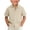 Beige, variant on Ruyang Toddler Boys Cotton Linen Tops Solid Baggy Button Down Lapel Shirt Summer Breathable Casual Beach Vacation Tops