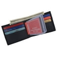 thumbnail image 6 of Bifold Lambskin Leather Outside ID Window Mens Wallet 1358, 6 of 27