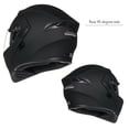 thumbnail image 5 of Motorcycle Helmet Full Face With Bluetooth Headset Modular Flip Up Motorbike Helmets DOT M Size Matt Black, 5 of 12