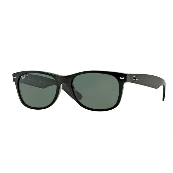 Ray-Ban Men's RB2132 Square Sunglasses - Size - 58 (Crystal Green Polarized)