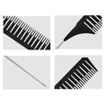 thumbnail image 3 of 3pcs Hair Comb Pointed Tail Comb Hairdressing Comb Hair Styling Tool Professional for Salon Barber Shop Home Use, 3 of 5