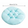 thumbnail image 3 of Tyidzon Round Foam Seat Cushion for Office Chair Ergonomic Desk Pad, Breathable Soft Cover for Pain Relief, 16in, 3 of 3