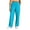 Blue #018, variant on Baggy Cargo Pants Women Parachute Hiking Wide Leg Pants with 4 Pockets Y2K Clothes Casual Travel, 2XL