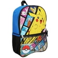 thumbnail image 4 of Pokemon Pikachu Anime Cartoon 4-Piece Backpack Accessories Set for boys, 4 of 7