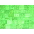 thumbnail image 1 of Ahgly Company Indoor Rectangle Abstract Green Contemporary Area Rugs, 2' x 4', 1 of 1