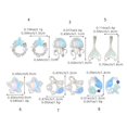 thumbnail image 3 of Fashionable Ocean Earrings Set Clip On Shell Starfish Designs Without Piercing Required Vocation Fashion Ear Jewelry, 3 of 19
