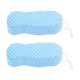 thumbnail image 1 of PVA Body Scrubbing Sponges 2Pcs Supplied Back Scrubber Tools Ideal For Children Skin Compact And Lightweight, 1 of 4