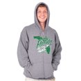 thumbnail image 4 of Florida Popeye in the Sunshine State Zip Up Hoodie Men's Women's Brisco Brands S, 4 of 5