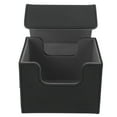 thumbnail image 2 of Card Storage Box Large Capacity PU Leather Card Storage Box with Magnetic Closure for 130 Cards and Above Standard Size Tarot Cards, 2 of 7