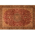 thumbnail image 1 of Ahgly Company Indoor Rectangle Medallion Orange Traditional Area Rugs, 8' x 12', 1 of 1