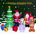 thumbnail image 2 of Decoración de estilo inflable de Navidad, luces LED integradas, modelo inflable, adorno para exteriores, fiesta de Navidad, decoración de jardín de Año Nuevo, 2 of 6