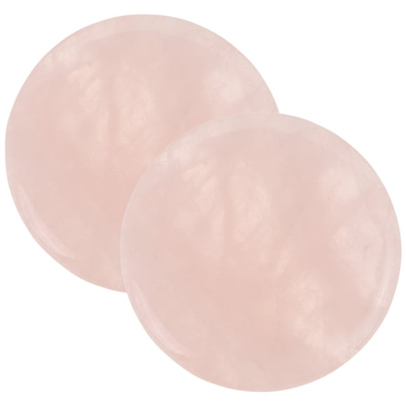 EeaseMX 2 juntas para pestañas injertadas, piedras de jade, pegamento para extensiones de pestañas, soporte para paleta, almohadilla redonda para paleta para mujeres, niñas y niñas (rosa)