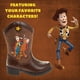 thumbnail image 2 of Bota Disney Pixar Toy Story Cowboy Western Boy, color marrón, 2 of 6