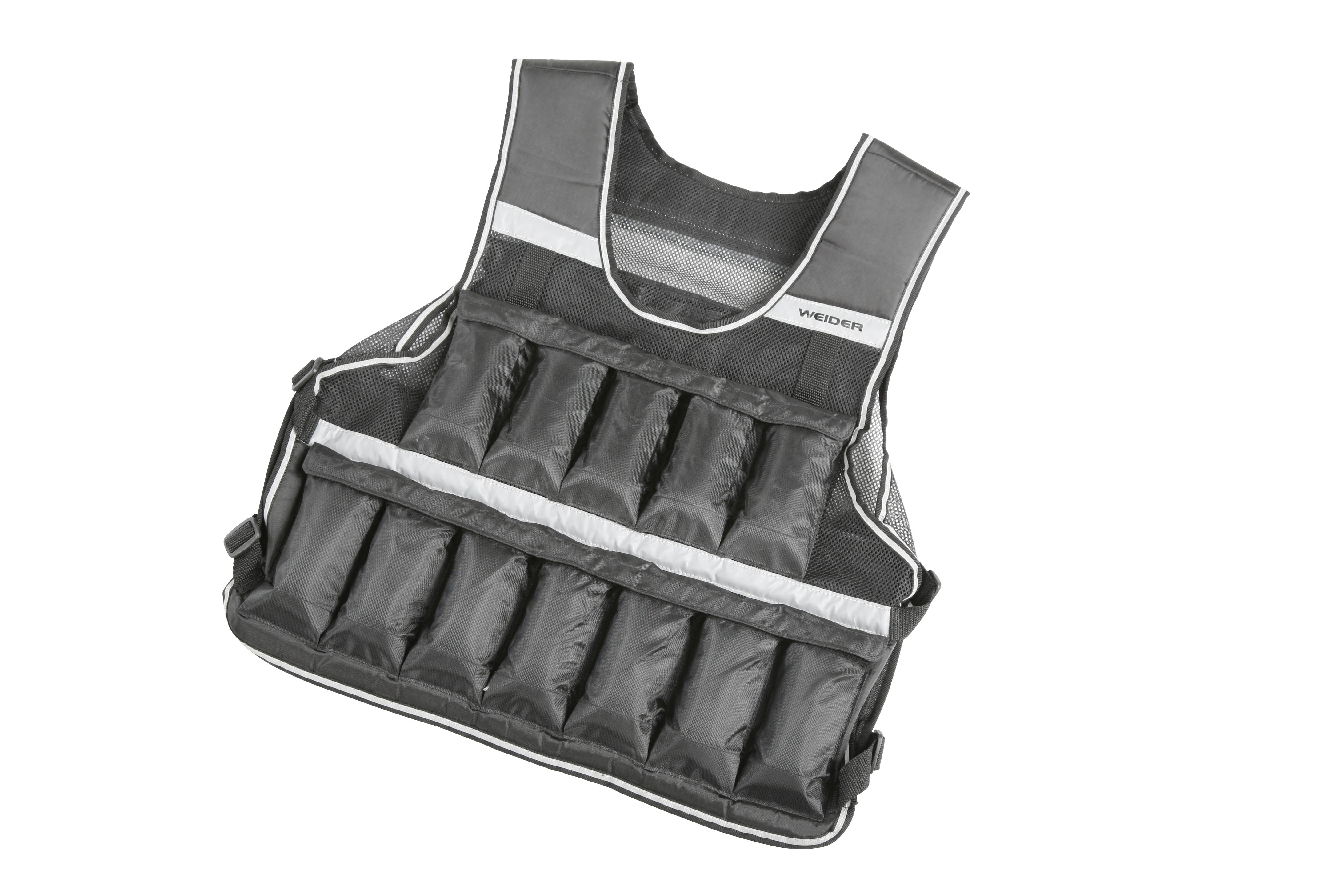 Weider 20 Lb. Adjustable Weighted Vest with Ventilated Design Walmart
