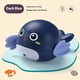 thumbnail image 2 of Baby bath water toy - Frogs Baby Bath Toys, Cute Floating Wind‑Up Bathtub Toys Clockwork Swimming Shower Game for Children(Blue), 2 of 5