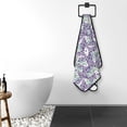 thumbnail image 6 of Zufioo Lavender Flowers Print Coral Fleece Bath Towel 27x55 Inches, Absorbent and Quick-drying Bath Towel, Suitable for Adults and Children, 6 of 8