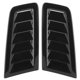 thumbnail image 5 of 2Pcs Universal Bonnet Air Vents Engine Hood Car Exterior Parts for Focus RS MK2 StyleGloss Black, 5 of 5